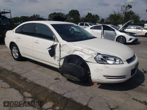 2007 Chevrolet Impala LT с VIN 2G1WT55K679113629, выставлен на аукционе Copart как лот 84444605 с пробегом 44 921 миль миль и Списание • Salvage title. История ставок и продаж доступна на DreamBid. Изображение 4.