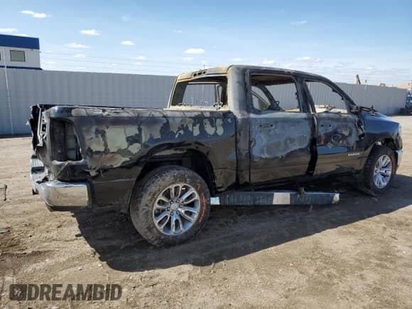 2019 Ram 1500 Big Horn z VIN 1C6SRFFT4KN794615, wystawiony jako Copart lot #51289635 z przebiegiem Nie podano mil oraz Szkoda całkowita • Salvage title. Historia ofert i sprzedaży dostępna na DreamBid. Obrazek 3.