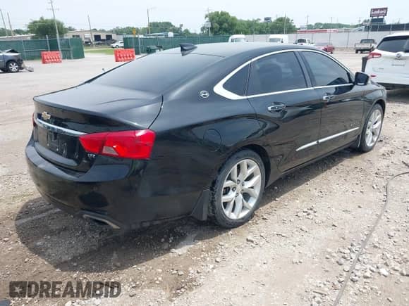 2015 Chevrolet Impala LTZ with VIN 2G1165S32F9203910, listed as a IAAI auction lot 42423732 with 161,501 mi miles and . Bid and sale history available at DreamBid. Image 4.