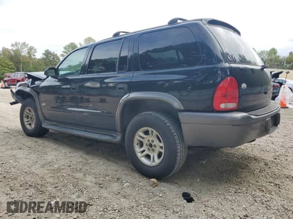 2002 Dodge Durango Sport with VIN 1B4HS38N12F179614, listed as a Copart auction lot 80747815 with 167,506 mi miles and Salvage title. Bid and sale history available at DreamBid. Image 2.