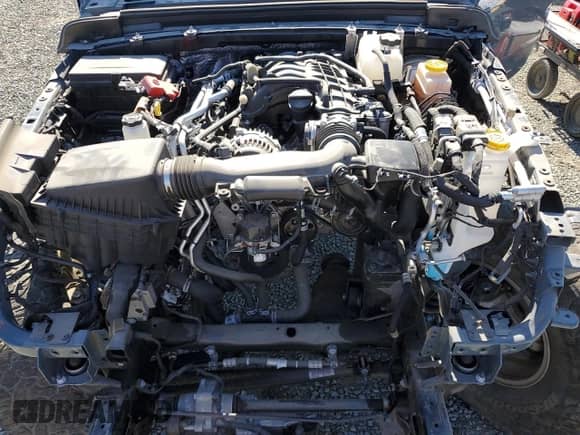 2024 Jeep Wrangler Rubicon with VIN 1C4PJXFG4RW330517, listed as a Copart auction lot 66039995 with 964 mi miles and Salvage title. Bid and sale history available at DreamBid. Image 12.