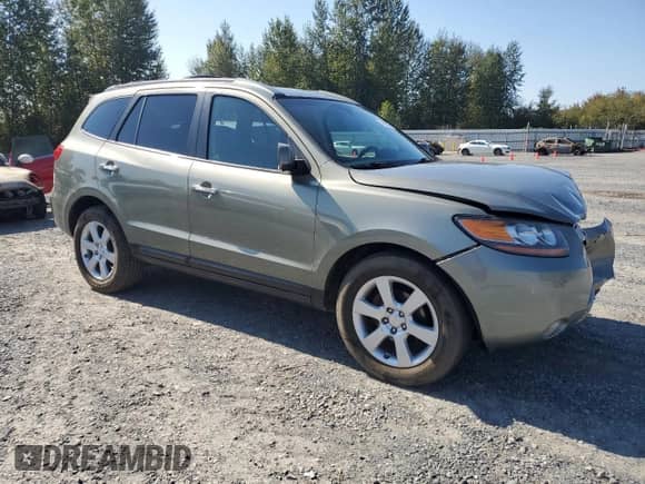 2007 Hyundai Santa Fe SE with VIN 5NMSH73E97H058314, listed as a Copart auction lot 81159165 with 162,155 mi miles and Salvage title. Bid and sale history available at DreamBid. Image 4.