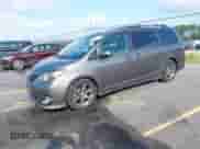 2012 Toyota Sienna SE with VIN 5TDXK3DCXCS258915, listed as a IAAI auction lot 42884001 with 282,094 mi miles and . Bid and sale history available at DreamBid. Image 17.