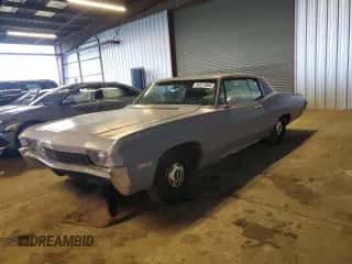 1968 Chevrolet Impala с VIN 164478C112689, выставлен на аукционе Copart как лот 84973864 с пробегом 59 255 миль миль и Чистый • Clean title. История ставок и продаж доступна на DreamBid. Изображение 1.