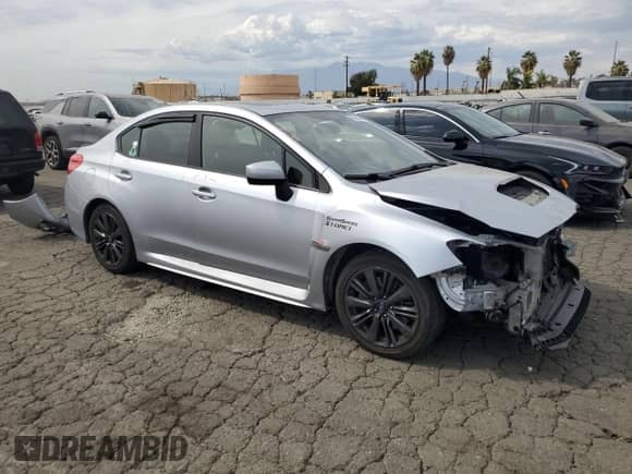 2015 Subaru WRX Premium with VIN JF1VA1D67F9824918, listed as a Copart auction lot 80584445 with 53,299 mi miles and Salvage title. Bid and sale history available at DreamBid. Image 4.