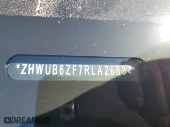 2024 Lamborghini Huracan with VIN ZHWUB6ZF7RLA26834, listed as a Copart auction lot 49488395 with 365 mi miles and Salvage title. Bid and sale history available at DreamBid. Image 13.