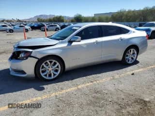 2017 Chevrolet Impala LT z VIN 2G1105S36H9179969, wystawiony jako Copart lot #87275555 z przebiegiem 51 828 mil mil oraz Szkoda całkowita • Salvage title. Historia ofert i sprzedaży dostępna na DreamBid. Obrazek 1.