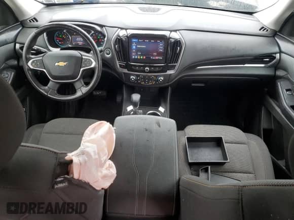2021 Chevrolet Traverse LT Cloth с VIN 1GNERGKW8MJ172838, выставлен на аукционе Copart как лот 82038675 с пробегом 46 982 миль миль и Списание • Salvage title. История ставок и продаж доступна на DreamBid. Изображение 8.