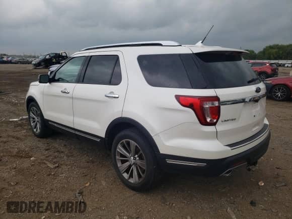 2018 Ford Explorer Limited с VIN 1FM5K8F85JGA77639, выставлен на аукционе Copart как лот 67436545 с пробегом 112 391 миль миль и Списание • Salvage title. История ставок и продаж доступна на DreamBid. Изображение 2.