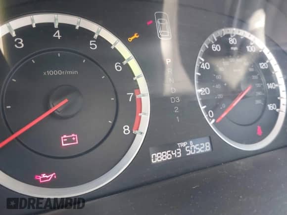 2012 Honda Accord LX Premium with VIN 1HGCP2F48CA161016, listed as a IAAI auction lot 42872256 with 88,643 mi miles and . Bid and sale history available at DreamBid. Image 14.