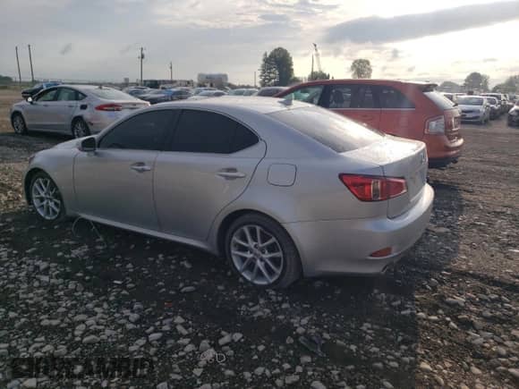 2012 Lexus IS 250 z VIN JTHCF5C27C5057081, wystawiony jako Copart lot #66481945 z przebiegiem 173 056 mil mil oraz Czysty tytuł • Clean title. Historia ofert i sprzedaży dostępna na DreamBid. Obrazek 2.
