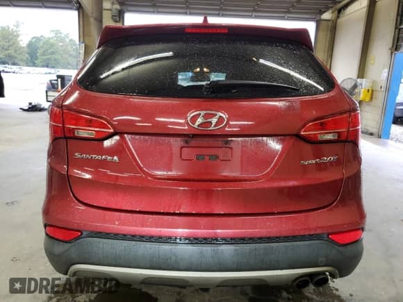 2013 Hyundai Santa Fe Sport with VIN 5XYZW3LA3DG115395, listed as a Copart auction lot 80228195 with 135,565 mi miles and Salvage title. Bid and sale history available at DreamBid. Image 6.