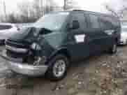 2009 Chevrolet Express Passenger z VIN 1GAHG39K091161470, wystawiony jako Copart lot #43410435 z przebiegiem 59 850 mil mil oraz Szkoda całkowita • Salvage title. Historia ofert i sprzedaży dostępna na DreamBid. Obrazek 1.