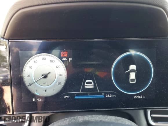 2023 Hyundai Elantra Limited with VIN KMHLP4AG2PU563559, listed as a Copart auction lot 70636795 with 20,963 mi miles and Salvage title. Bid and sale history available at DreamBid. Image 9.