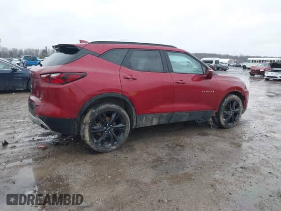 2020 Chevrolet Blazer LT с VIN 3GNKBJRS5LS552756, выставлен на аукционе IAAI как лот 40839933 с пробегом 40 928 миль миль и . История ставок и продаж доступна на DreamBid. Изображение 4.