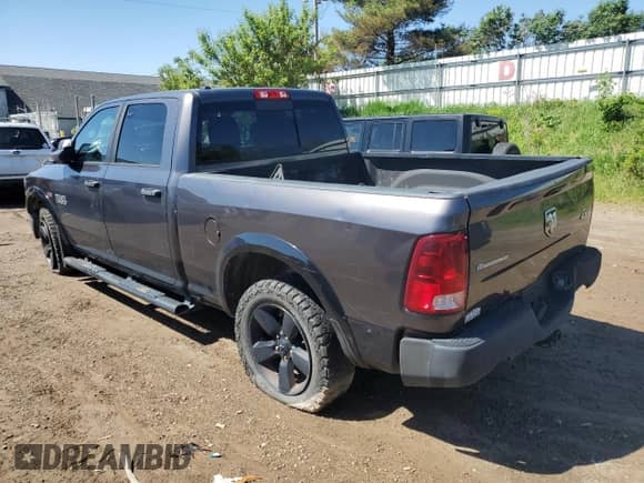 2017 Ram 1500 Big Horn with VIN 1C6RR7TT7HS705011, listed as a Copart auction lot 57267375 with 143,895 mi miles and Clean title. Bid and sale history available at DreamBid. Image 2.