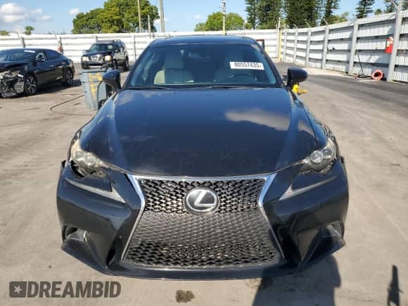 2014 Lexus IS 250 с VIN JTHBF1D2XE5018474, выставлен на аукционе Copart как лот 80557435 с пробегом 112 724 миль миль и Списание • Salvage title. История ставок и продаж доступна на DreamBid. Изображение 5.