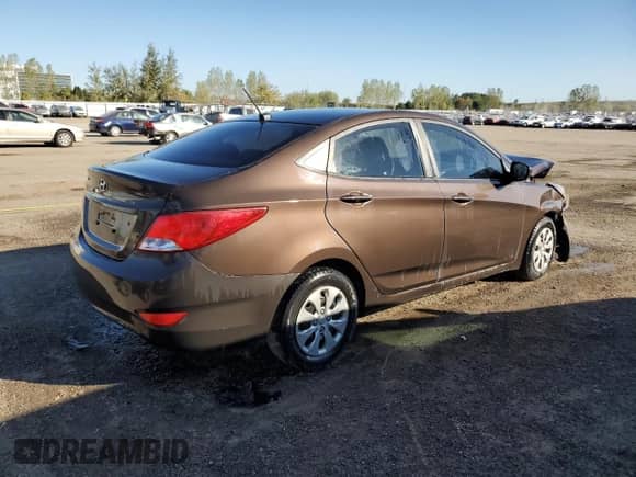 2016 Hyundai Accent SE с VIN KMHCT4AE8GU121833, выставлен на аукционе Copart как лот 81647755 с пробегом 237 659 миль миль и Списание • Salvage title. История ставок и продаж доступна на DreamBid. Изображение 3.