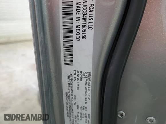 2021 Jeep Compass Limited z VIN 3C4NJCCB4MT605150, wystawiony jako Copart lot #63331525 z przebiegiem 57 791 mil mil oraz Szkoda całkowita • Salvage title. Historia ofert i sprzedaży dostępna na DreamBid. Obrazek 13.