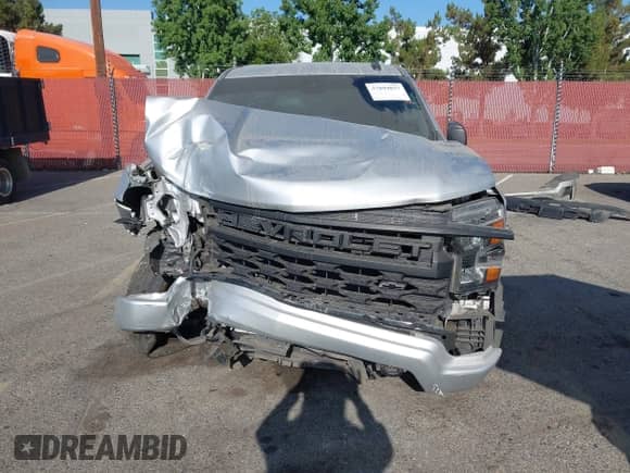 2022 Chevrolet Silverado 1500 Custom with VIN 1GCPABEK1NZ509356, listed as a IAAI auction lot 42894027 with Not provided miles and . Bid and sale history available at DreamBid. Image 6.