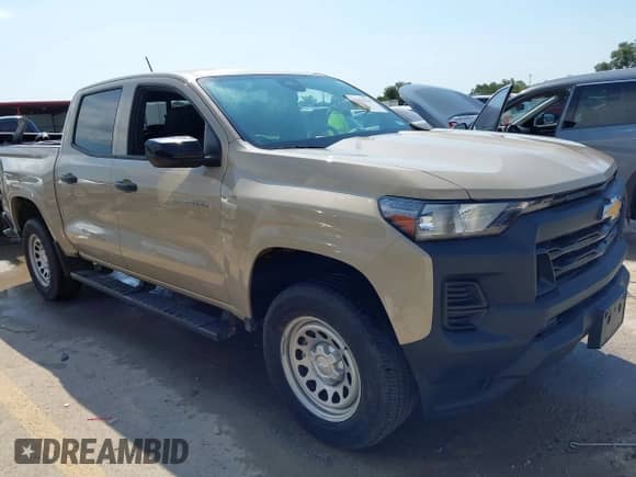 2023 Chevrolet Colorado 2WD Work Truck с VIN 1GCPSBEKXP1207644, выставлен на аукционе IAAI как лот 42952544 с пробегом Не указан миль и . История ставок и продаж доступна на DreamBid. Изображение 1.