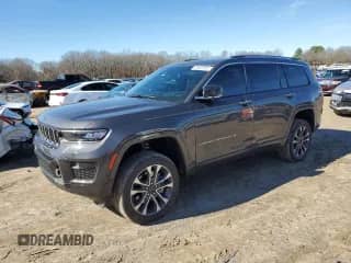 2021 Jeep Grand Cherokee Overland z VIN 1C4RJKDT3M8192140, wystawiony jako Copart lot #40857844 z przebiegiem 52 599 mil mil oraz . Historia ofert i sprzedaży dostępna na DreamBid. Obrazek 1.