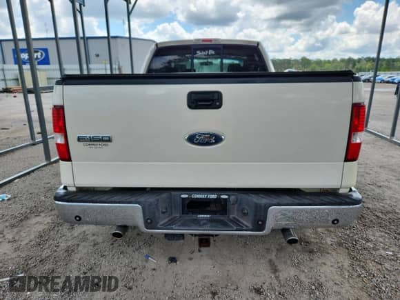 2008 Ford F-150 XLT with VIN 1FTPW14VX8FB48741, listed as a Copart auction lot 62263045 with 214,715 mi miles and Salvage title. Bid and sale history available at DreamBid. Image 6.
