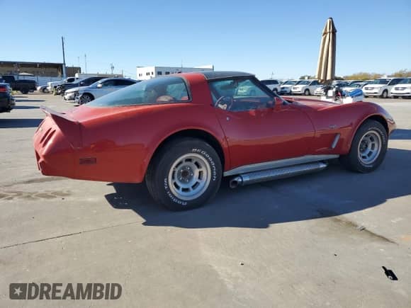 1979 Chevrolet Corvette с VIN 1Z8749S453122, выставлен на аукционе Copart как лот 84676834 с пробегом 97 614 миль миль и Чистый • Clean title. История ставок и продаж доступна на DreamBid. Изображение 3.