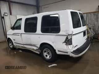 1999 Chevrolet Astro Cargo YF7 Upfitter with VIN 1GBDM19W9XB109577, listed as a Copart auction lot 85655254 with 199,478 mi miles and Salvage title. Bid and sale history available at DreamBid. Image 2.