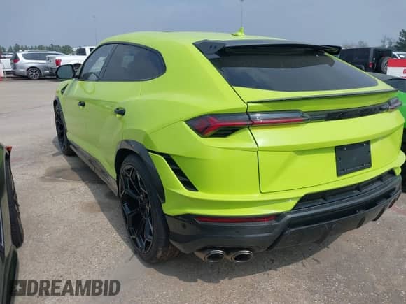 2024 Lamborghini Urus Performante с VIN ZPBUC3ZL1RLA32922, выставлен на аукционе IAAI как лот 41561732 с пробегом 52 миль миль и . История ставок и продаж доступна на DreamBid. Изображение 3.