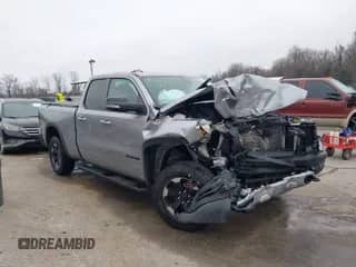 2020 Ram 1500 Rebel with VIN 1C6SRFET1LN114950, listed as a IAAI auction lot 41768869 with 105,583 mi miles and . Bid and sale history available at DreamBid. Image 1.