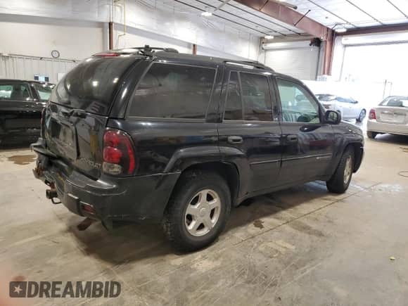 2002 Chevrolet TrailBlazer LS with VIN 1GNDT13S222266789, listed as a Copart auction lot 58767475 with 207,172 mi miles and Non repairable. Bid and sale history available at DreamBid. Image 3.