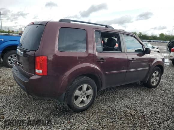 2011 Honda Pilot EX-L z VIN 5FNYF3H72BB047796, wystawiony jako Copart lot #55645595 z przebiegiem Nie podano mil oraz Szkoda całkowita • Salvage title. Historia ofert i sprzedaży dostępna na DreamBid. Obrazek 3.