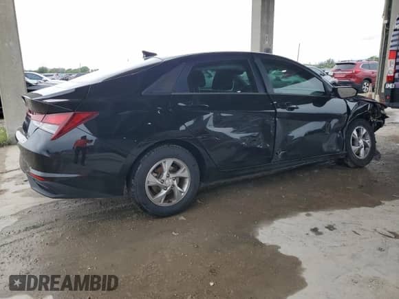 2022 Hyundai Elantra SE с VIN 5NPLL4AG2NH061674, выставлен на аукционе Copart как лот 59507145 с пробегом 48 178 миль миль и На запчасти • Non repairable. История ставок и продаж доступна на DreamBid. Изображение 3.