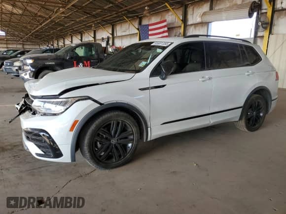2022 Volkswagen Tiguan SE R-Line Black с VIN 3VVCB7AX5NM104386, выставлен на аукционе Copart как лот 65651355 с пробегом 77 889 миль миль и Списание • Salvage title. История ставок и продаж доступна на DreamBid. Изображение 1.