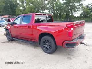 2025 Chevrolet Silverado 1500 RST with VIN 1GCUKEED9SZ151390, listed as a IAAI auction lot 42997679 with 9,977 mi miles and . Bid and sale history available at DreamBid. Image 3.