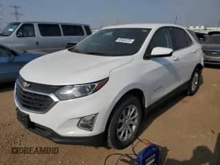 2020 Chevrolet Equinox LT с VIN 2GNAXTEV5L6173313, выставлен на аукционе Copart как лот 65920225 с пробегом 90 037 миль миль и Списание • Salvage title. История ставок и продаж доступна на DreamBid. Изображение 1.
