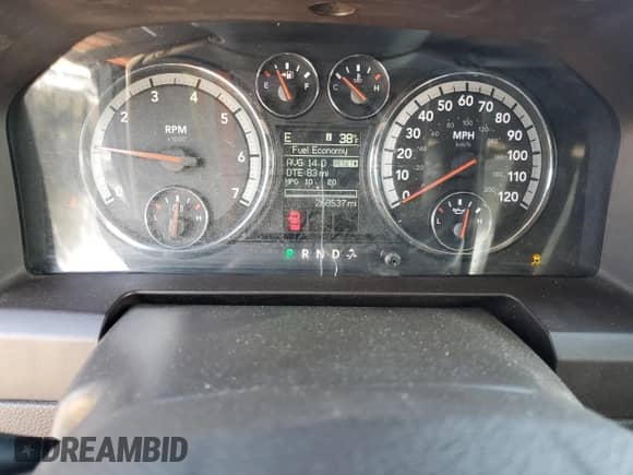 2011 Ram 1500 SLT z VIN 1D7RB1CT4BS582176, wystawiony jako Copart lot #66724705 z przebiegiem 268 537 mil mil oraz Szkoda całkowita • Salvage title. Historia ofert i sprzedaży dostępna na DreamBid. Obrazek 9.