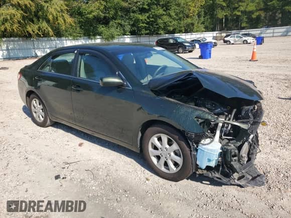 2010 Toyota Camry with VIN 4T1BF3EK7AU523203, listed as a Copart auction lot 71810625 with 56,839 mi miles and Salvage title. Bid and sale history available at DreamBid. Image 4.
