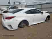 2017 Lexus RC 200t with VIN JTHHA5BC2H5005590, listed as a Copart auction lot 66927625 with 129,959 mi miles and Salvage title. Bid and sale history available at DreamBid. Image 3.