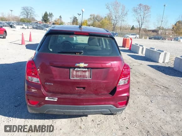 2017 Chevrolet Trax LS z VIN 3GNCJKSB5HL178514, wystawiony jako IAAI lot #40762303 z przebiegiem 151 608 mil mil oraz . Historia ofert i sprzedaży dostępna na DreamBid. Obrazek 16.