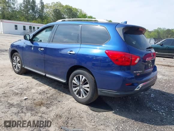 2019 Nissan Pathfinder SL with VIN 5N1DR2MM0KC577690, listed as a IAAI auction lot 42041700 with 133,392 mi miles and . Bid and sale history available at DreamBid. Image 3.