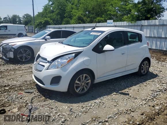 2015 Chevrolet Spark LT with VIN KL8CK6S02FC818823, listed as a Copart auction lot 63191885 with 59,753 mi miles and Salvage title. Bid and sale history available at DreamBid. Image 1.