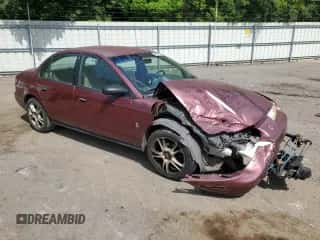 2002 Saturn SL with VIN 1G8ZH52832Z147115, listed as a Copart auction lot 59897774 with Not provided miles and Salvage title. Bid and sale history available at DreamBid. Image 4.