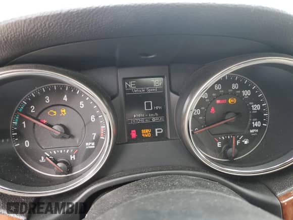 2013 Jeep Grand Cherokee Limited с VIN 1C4RJFBG9DC633229, выставлен на аукционе Copart как лот 67676525 с пробегом 147 048 миль миль и Списание • Salvage title. История ставок и продаж доступна на DreamBid. Изображение 9.