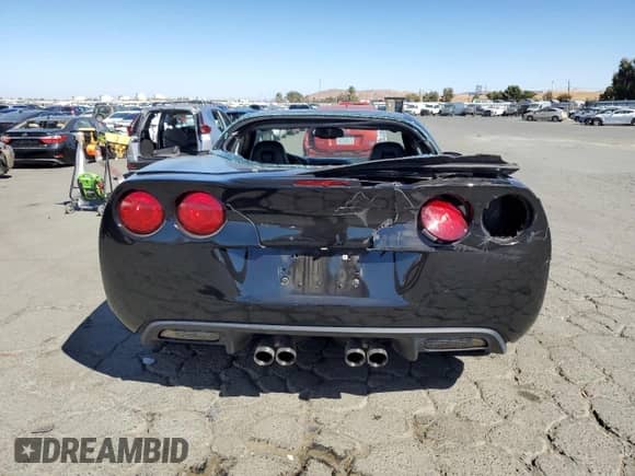 2013 Chevrolet Corvette 1LT with VIN 1G1YA2DW0D5106265, listed as a Copart auction lot 75535344 with 40,976 mi miles and Salvage title. Bid and sale history available at DreamBid. Image 6.