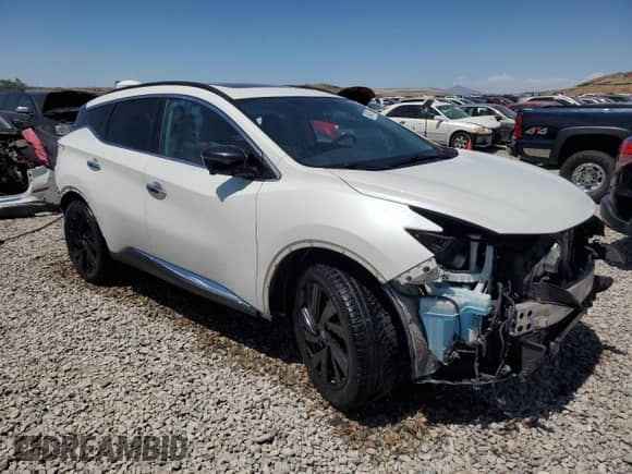 2017 Nissan Murano S with VIN 5N1AZ2MH8HN140457, listed as a Copart auction lot 58435195 with 71,910 mi miles and Salvage title. Bid and sale history available at DreamBid. Image 4.