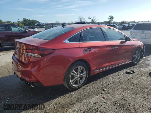 2019 Hyundai Sonata SEL with VIN 5NPE34AF2KH769189, listed as a Copart auction lot 70811625 with 73,443 mi miles and Salvage title. Bid and sale history available at DreamBid. Image 3.