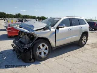 2012 Jeep Grand Cherokee Limited z VIN 1C4RJEBG0CC125305, wystawiony jako Copart lot #62386875 z przebiegiem Nie podano mil oraz Szkoda całkowita • Salvage title. Historia ofert i sprzedaży dostępna na DreamBid. Obrazek 1.
