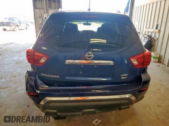 2018 Nissan Pathfinder S with VIN 5N1DR2MM7JC608061, listed as a Copart auction lot 60306305 with 215,186 mi miles and Salvage title. Bid and sale history available at DreamBid. Image 6.